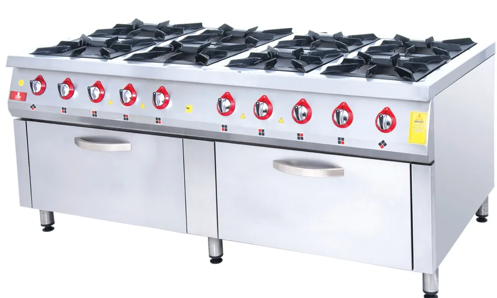 Li Rt KUZİNE FIRINLI OCAK 8'Lİ - 200x100 - GAZLI | Bodurlar